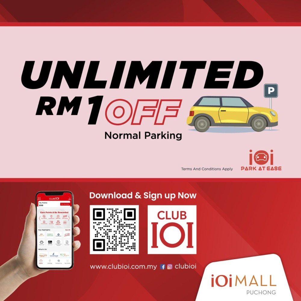 CLUB IOI PARKING DISCOUNT